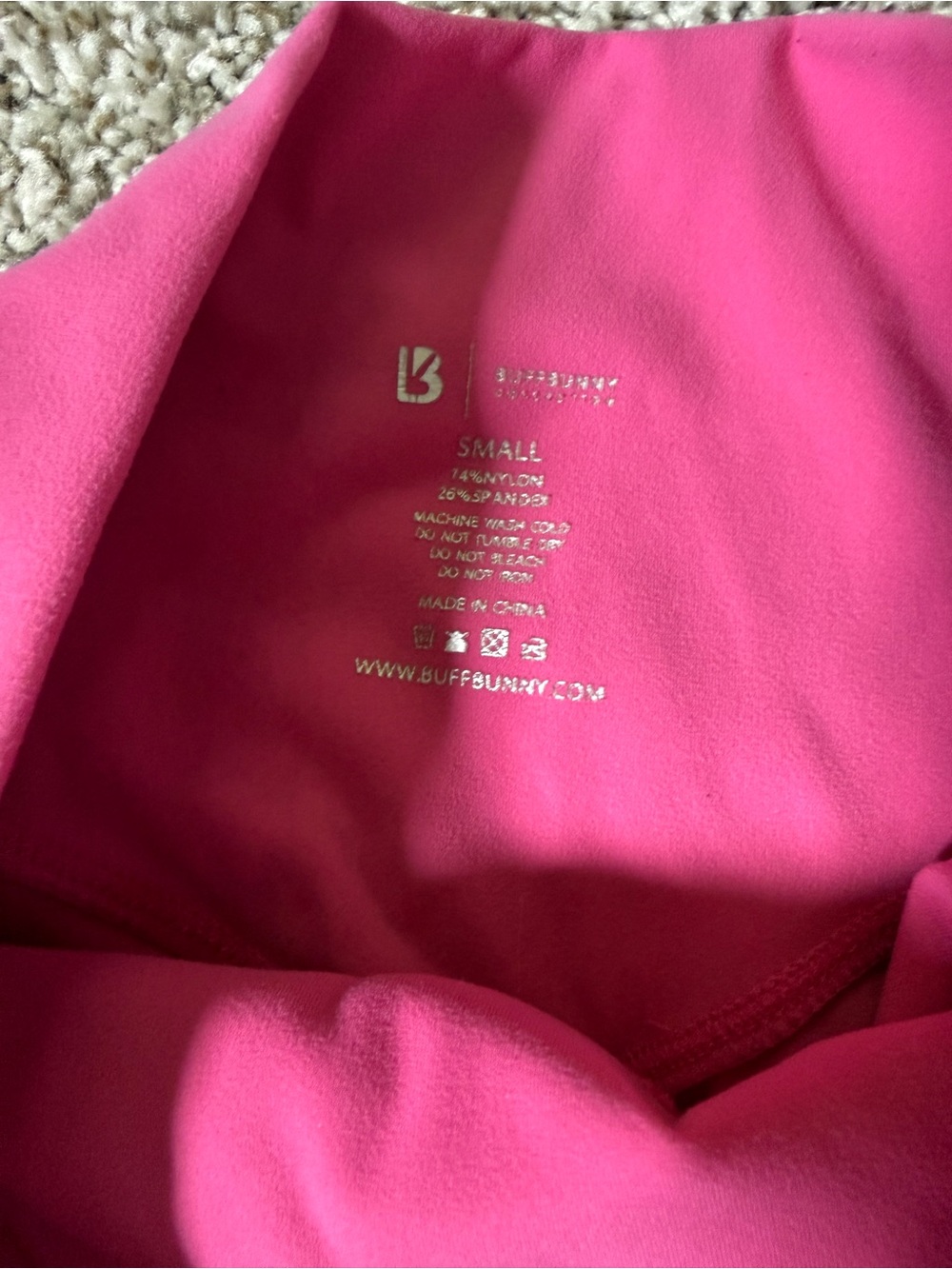 BuffBunny Miami vice rosa leggings - Picture 2 of 4
